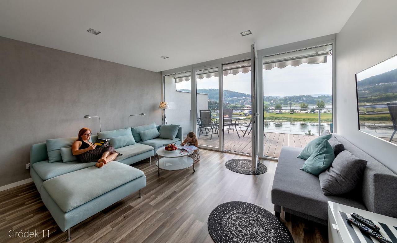 Apartment Sloneczny Grodek 11 Gródek Nad Dunajcem Dış mekan fotoğraf